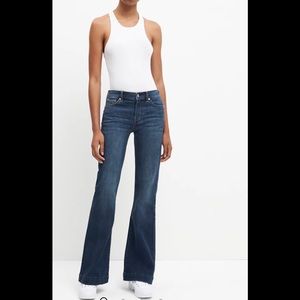 Seven for all mankind flared wide leg Dojo denim 100% cotton Y2K original